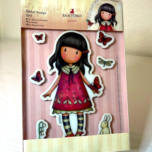 Santoro London Gorjuss Stamps NEW - Picture 1 of 2